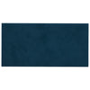 Vidaxl -Wandplatten 12 ST 2,16 m² 60 x 30 cm Samtblau