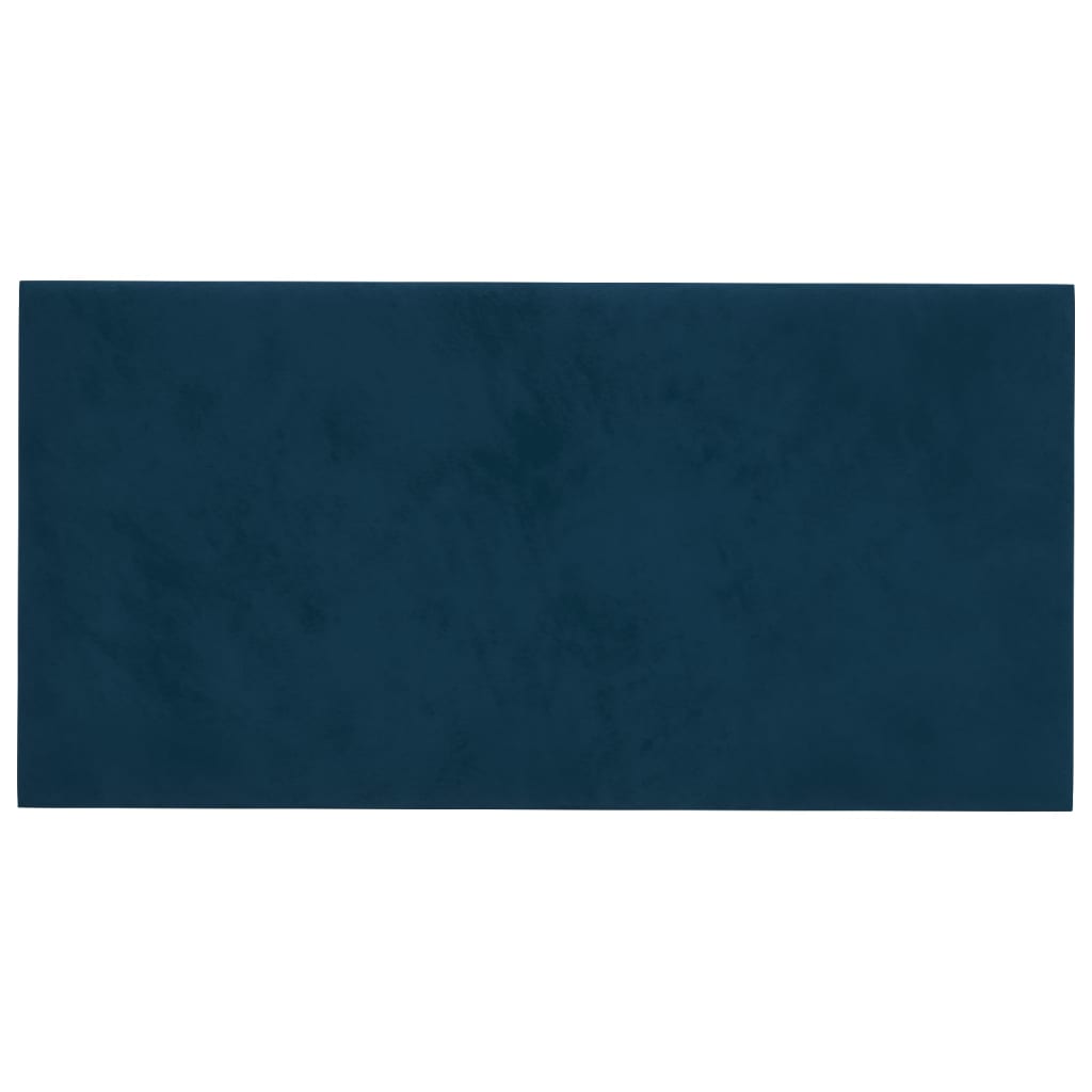 Vidaxl -Wandplatten 12 ST 2,16 m² 60 x 30 cm Samtblau