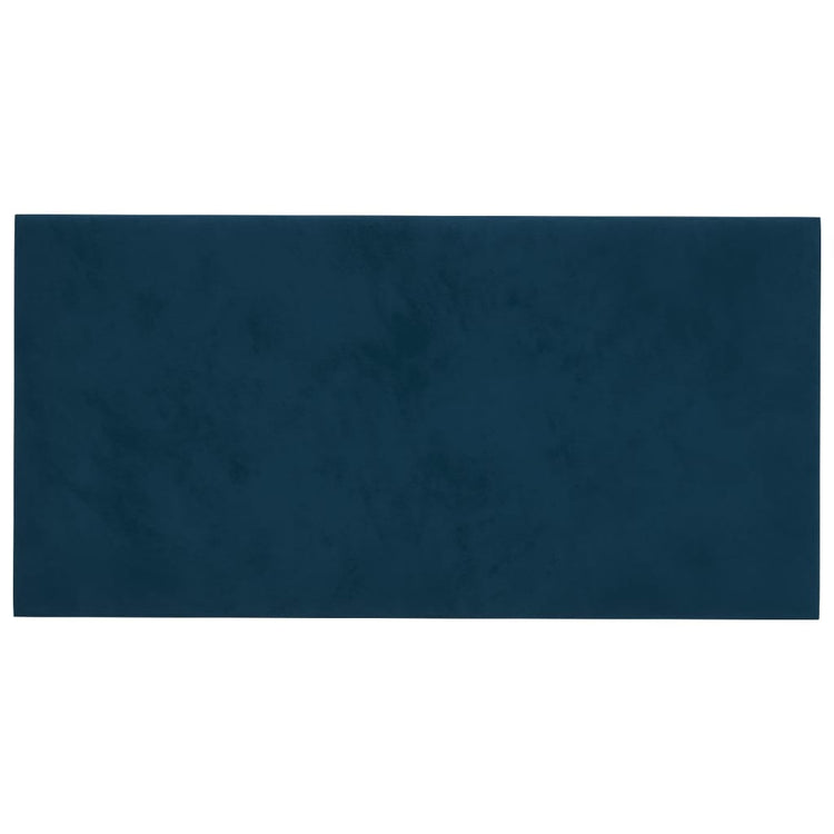Vidaxl -Wandplatten 12 ST 2,16 m² 60 x 30 cm Samtblau