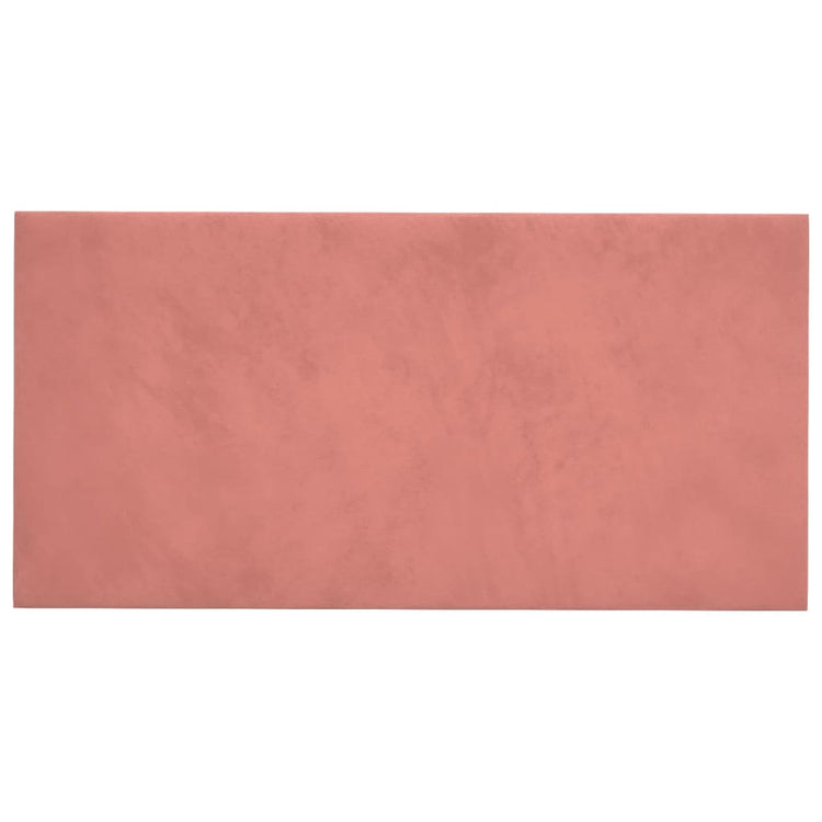 Vidaxl -Wandplatten 12 ST 2,16 m² 60 x 30 cm Samtrosa