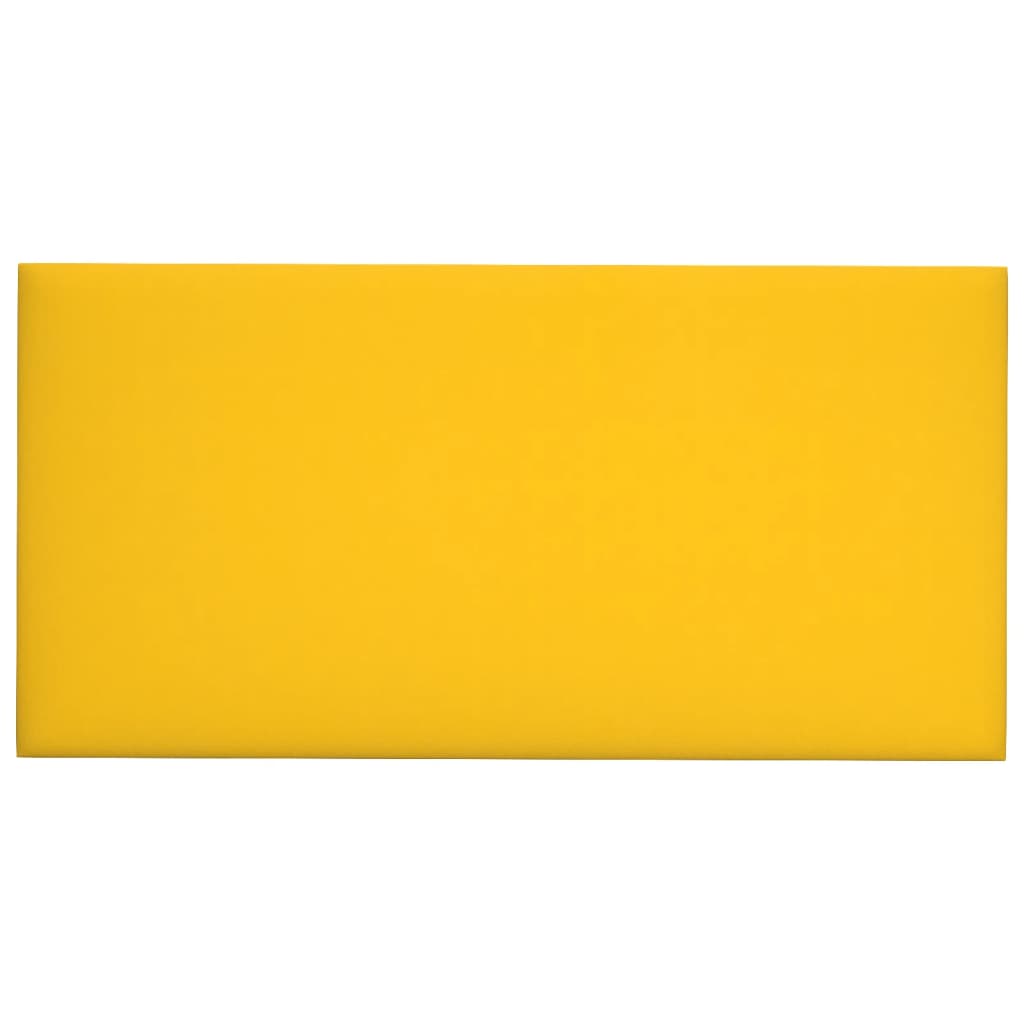 Vidaxl -Wandplatten 12 ST 2,16 m² 60 x 30 cm Samtgelbgelb