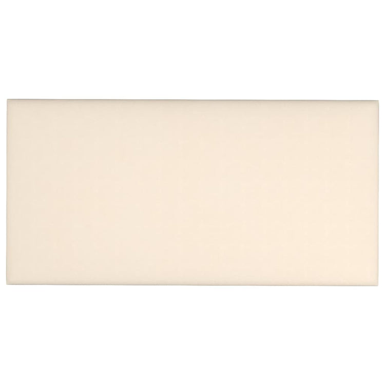 VIDAXL -Wandpaneele 12 ST 2,16 m² 60 x 30 cm Samtcreme -Colored