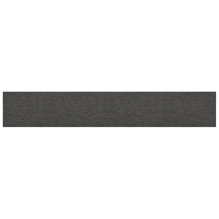 Vidaxl -Wandplatten 12 ST 1,62 m² 90 x 15 cm Dunkelgrau