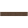 Vidaxl -Wandplatten 12 ST 1,62 m² 90 x 15 cm Stoffbraun