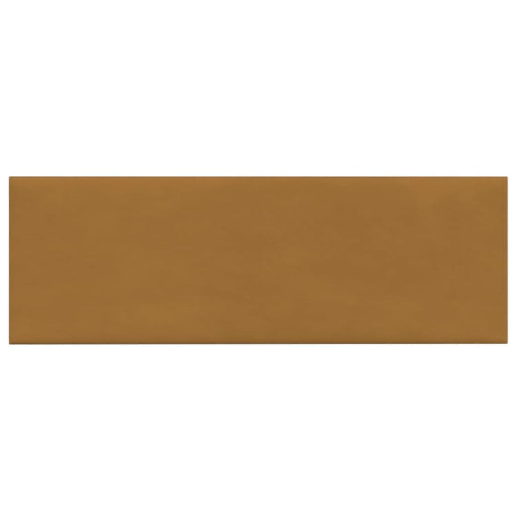 Vidaxl -Wandplatten 12 ST 3,24 m² 90 x 30 cm Samtbraun