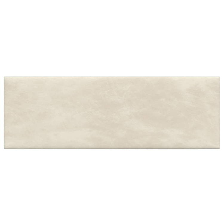 Vidaxl -Wandpaneele 12 ST 3,24 m² 90 x 30 cm Samtcreme -Colored