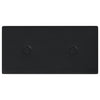Vidaxl Wandpaneele 12 Stcs 0,54 m² 30 x 15 cm künstliches Leder schwarz