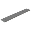Vidaxl Wandpaneele 12 ST 1,62 m² 90 x 15 cm künstliches Ledergrau grau