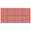 Vidaxl -Wandplatten 12 ST 2,16 m² 60 x 30 cm Samtrosa