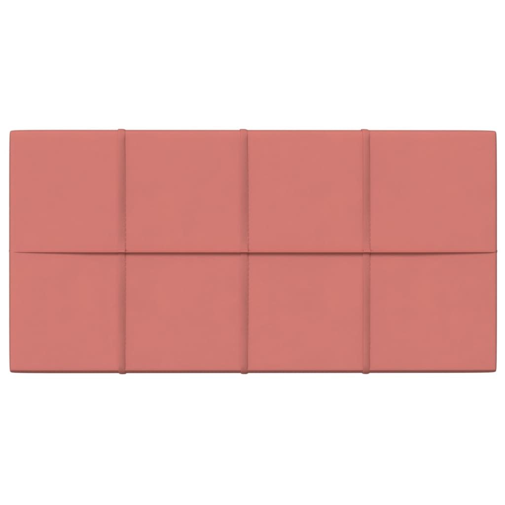 Vidaxl -Wandplatten 12 ST 2,16 m² 60 x 30 cm Samtrosa