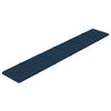 Vidaxl -Wandplatten 12 ST 1,62 m² 90 x 15 cm Samtblau