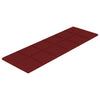 Vidaxl Wandpaneele 12 ST 3,24 m² 90 x 30 cm Stoffwein rot