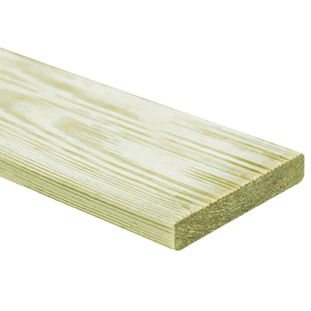 VIDAXL -Terrabafeln 60 Stcs 7,2 m² 1 m imprägnierte Festkiefer