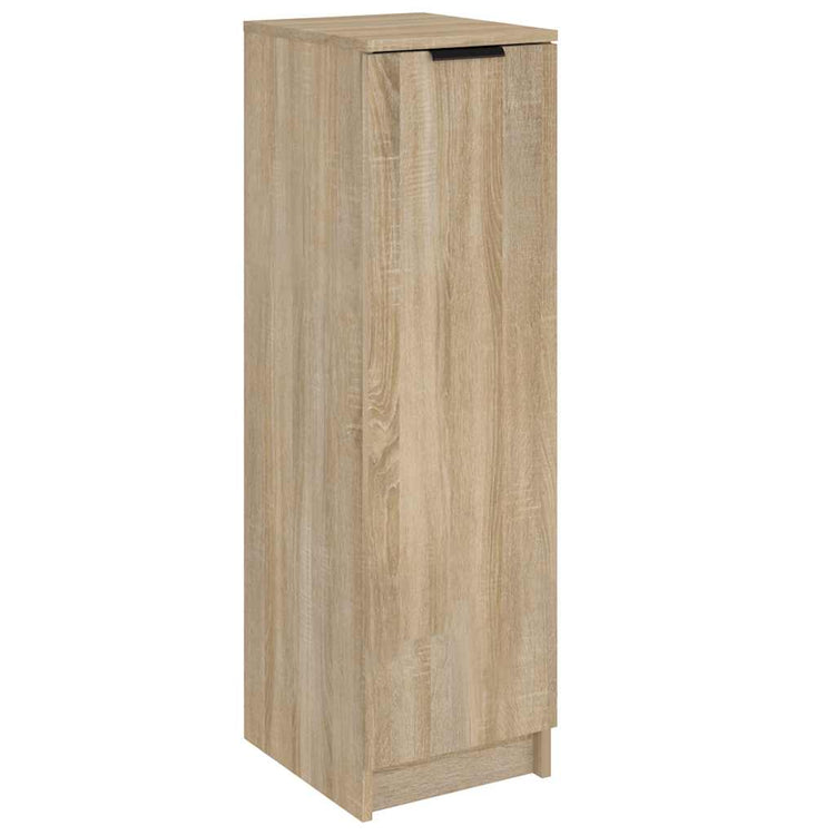 VIDAXL -Schuhschrank 30x35x100 cm propertiertes Holz Sonoma Eiche gefärbt