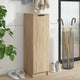 VIDAXL -Schuhschrank 30x35x100 cm propertiertes Holz Sonoma Eiche gefärbt