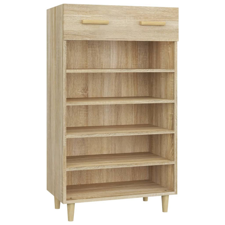 Vidaxx Schuhschrank 60x35x105 cm Holzwerkstoff Sonoma-Eiche-farbig