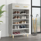 Vidaxl Schuhschrank 60x35x105 cm bearbeiteter Holzbetonpreis