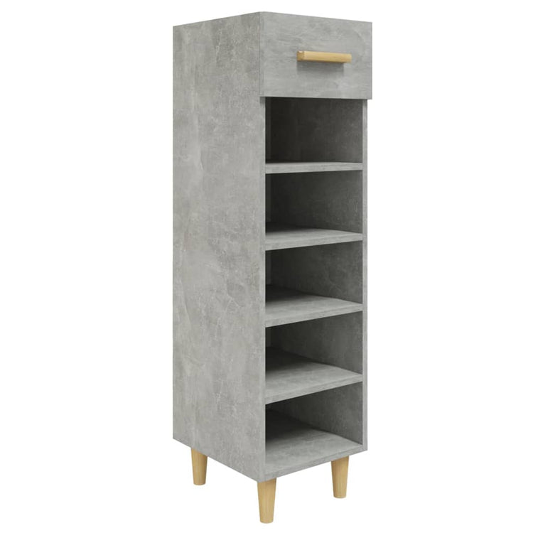Vidaxl Schuhschrank 30x35x105 cm bearbeiteter Holzbetonpreis