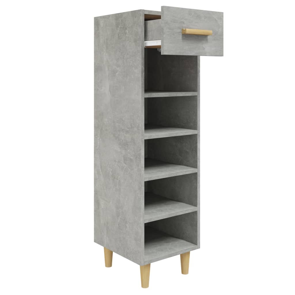 Vidaxl Schuhschrank 30x35x105 cm bearbeiteter Holzbetonpreis