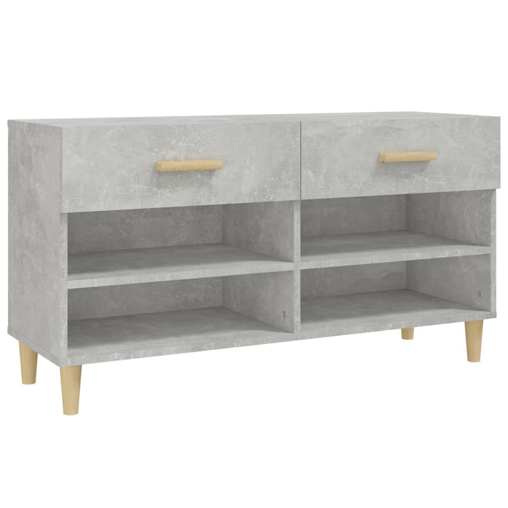 Vidaxl Schuhschrank 102x35x55 cm verarbeiteter Holzbetonpreis