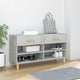 Vidaxl Schuhschrank 102x35x55 cm verarbeiteter Holzbetonpreis
