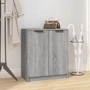 VIDAXL -Schuhschrank 59x35x70 cm propertiertes Holzgrau Sonoma Eiche gefärbt - afbeelding 1