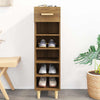 VIDAXL -Schuhschrank 30x35x105 cm Eigenschaften brauner Eichenfarbe