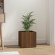 Vidaxl -Pflanzer Big 40x40x40 cm verarbeitetes Holz Browniken
