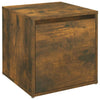 VIDAXL -Speicherbox mit Schublade 40,5 x 40 x 40 cm propertiertes Holzgeräuchchen -Eiche