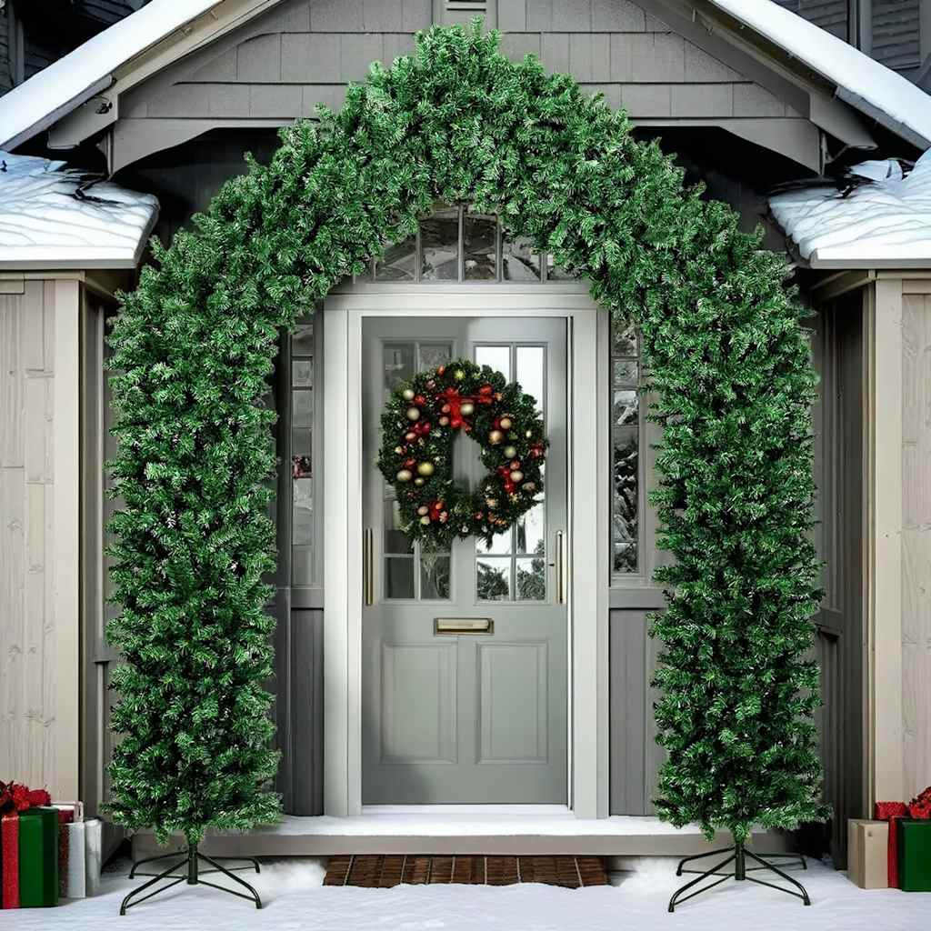 Vidaxl Weihnachtsbogen 270 cm Grün