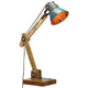 Vidaxx Industrie-Schreibtischlampe rund E27 23x18x95 cm mehrfarbig