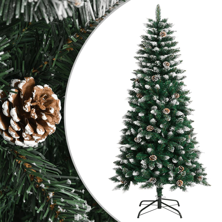 Vidaxl Kunstkerstboom mit Standard 120 cm PVC Green