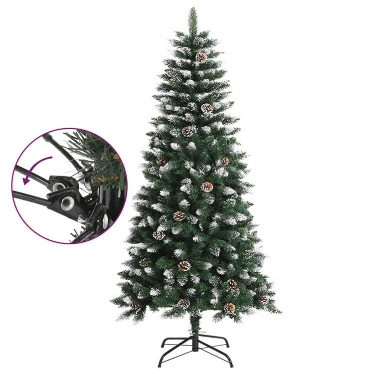 Vidaxl Kunstkerstboom mit Standard 120 cm PVC Green