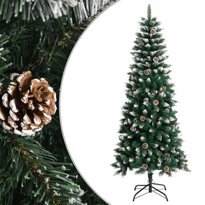 Vidaxl Kunstkerstboom mit Standard 180 cm PVC Green