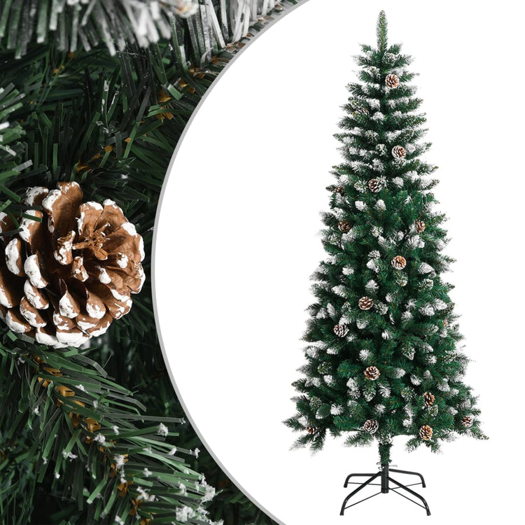 Vidaxl Kunstkerstboom mit Standard 180 cm PVC Green