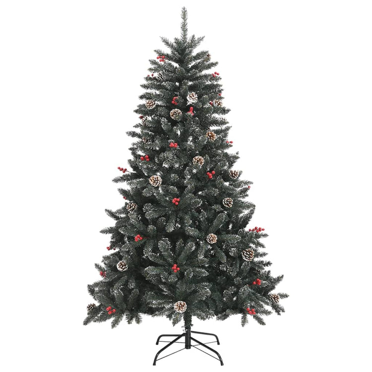 Vidaxl Kunstkerstboom mit Standard 120 cm PVC Green