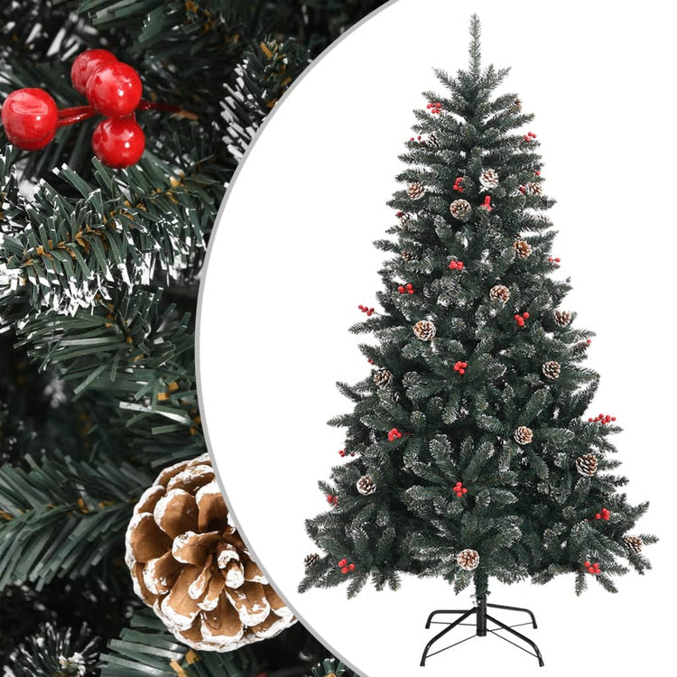 Vidaxl Kunstkerstboom mit Standard 150 cm PVC Green