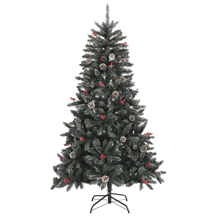 Vidaxl Kunstkerstboom mit Standard 150 cm PVC Green