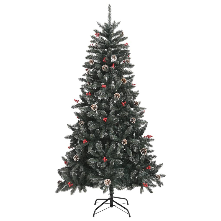 Vidaxl Kunstkerstboom mit Standard 180 cm PVC Green