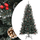 Vidaxl Kunstkerstboom mit Standard 210 cm PVC Green