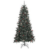 Vidaxl kunstkerstboom mit Standard 240 cm PVC Green