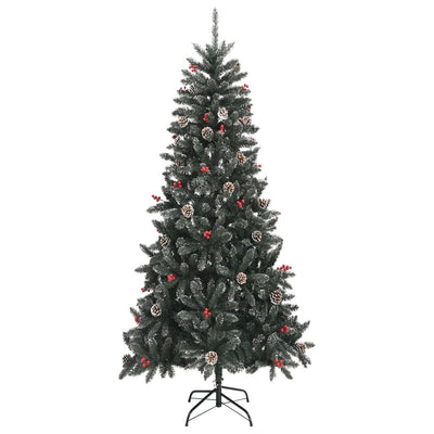 Vidaxl kunstkerstboom mit Standard 240 cm PVC Green