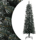 Vidaxl Kunstkerstboom mit Standardschmal 120 cm PVC Grün
