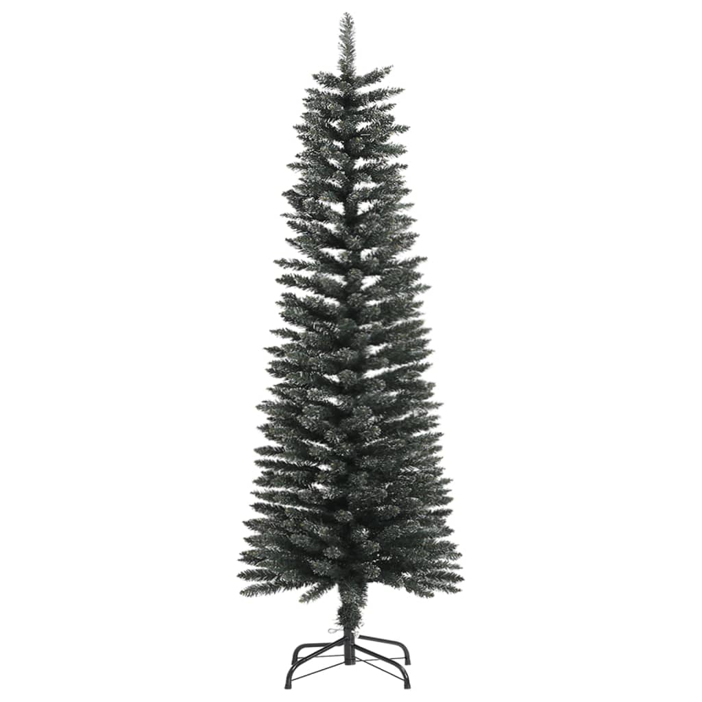 Vidaxl Kunstkerstboom mit Standardschmal 120 cm PVC Grün