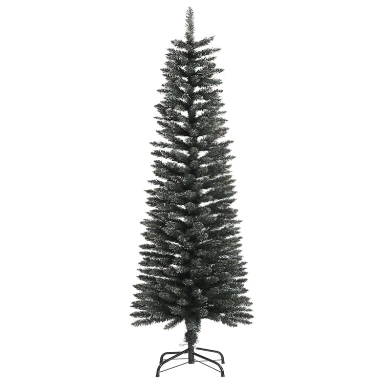 Vidaxl Kunstkerstboom mit Standardschmal 120 cm PVC Grün