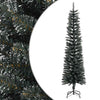 Vidaxl Kunstkerstboom mit Standardschmal 180 cm PVC Green