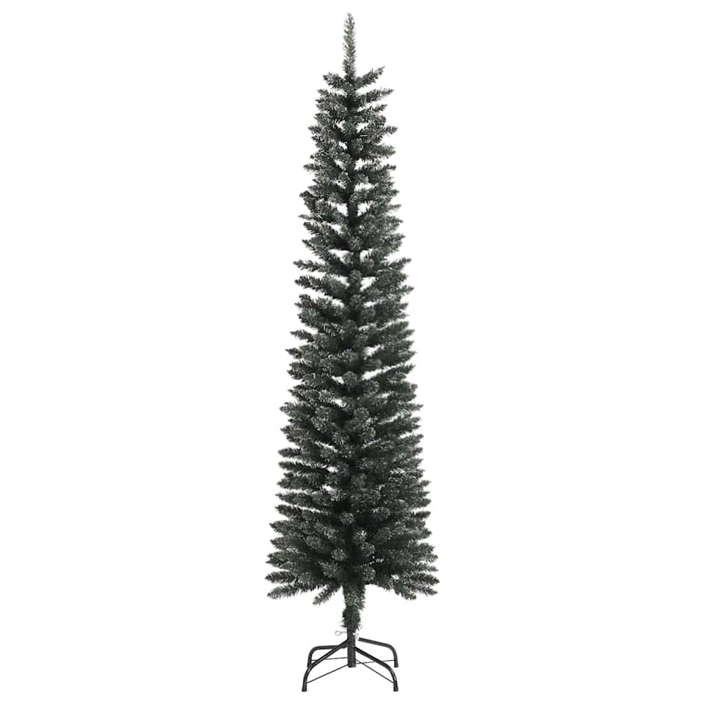 Vidaxl Kunstkerstboom mit Standardschmal 180 cm PVC Green
