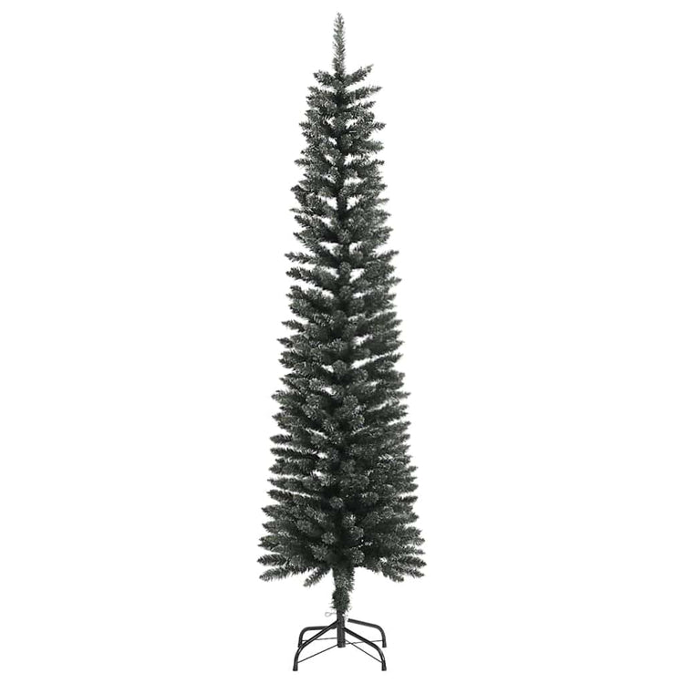 Vidaxl Kunstkerstboom mit Standardschmal 180 cm PVC Green