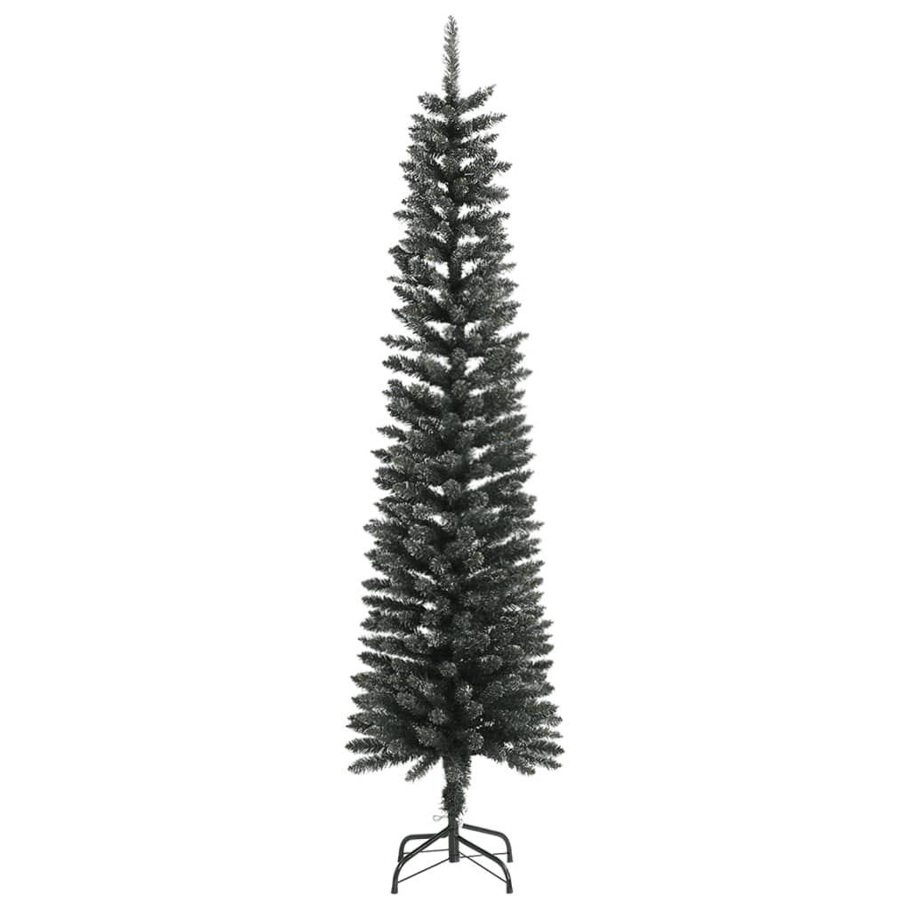 Vidaxl Kunstkerstboom mit Standardschmal 210 cm PVC Green