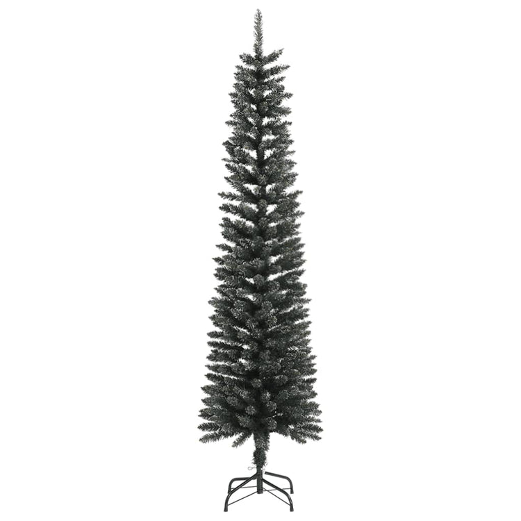 Vidaxl Kunstkerstboom mit Standardschmal 210 cm PVC Green
